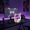Charming Cat Ear Headphones