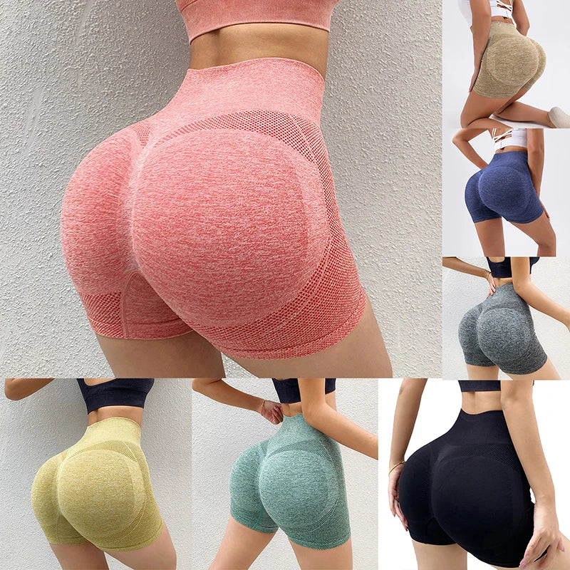 High Waist Gym Shorts